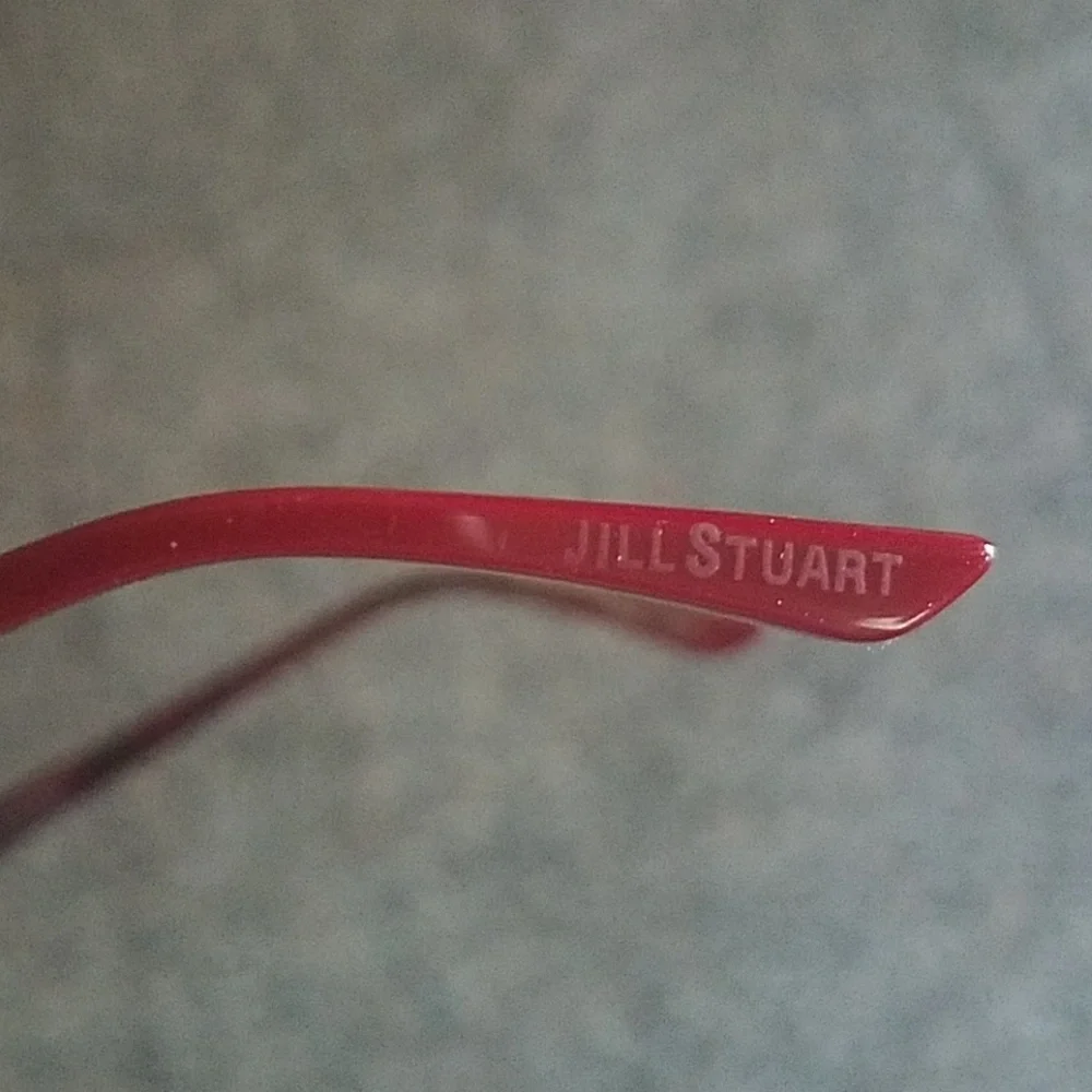 Jill Stuart Rose Gold RX Eyeglasses W/Case